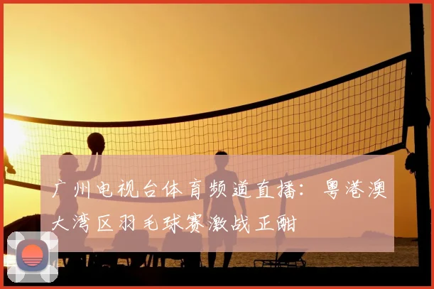 广州电视台体育频道直播：粤港澳大湾区羽毛球赛激战正酣