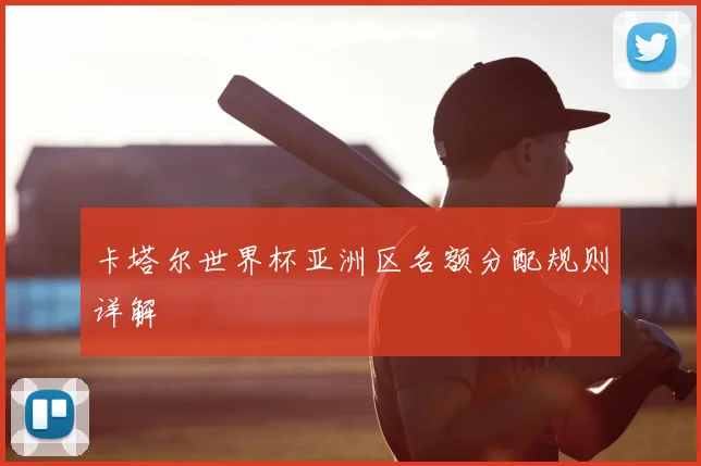 卡塔尔世界杯亚洲区名额分配规则详解